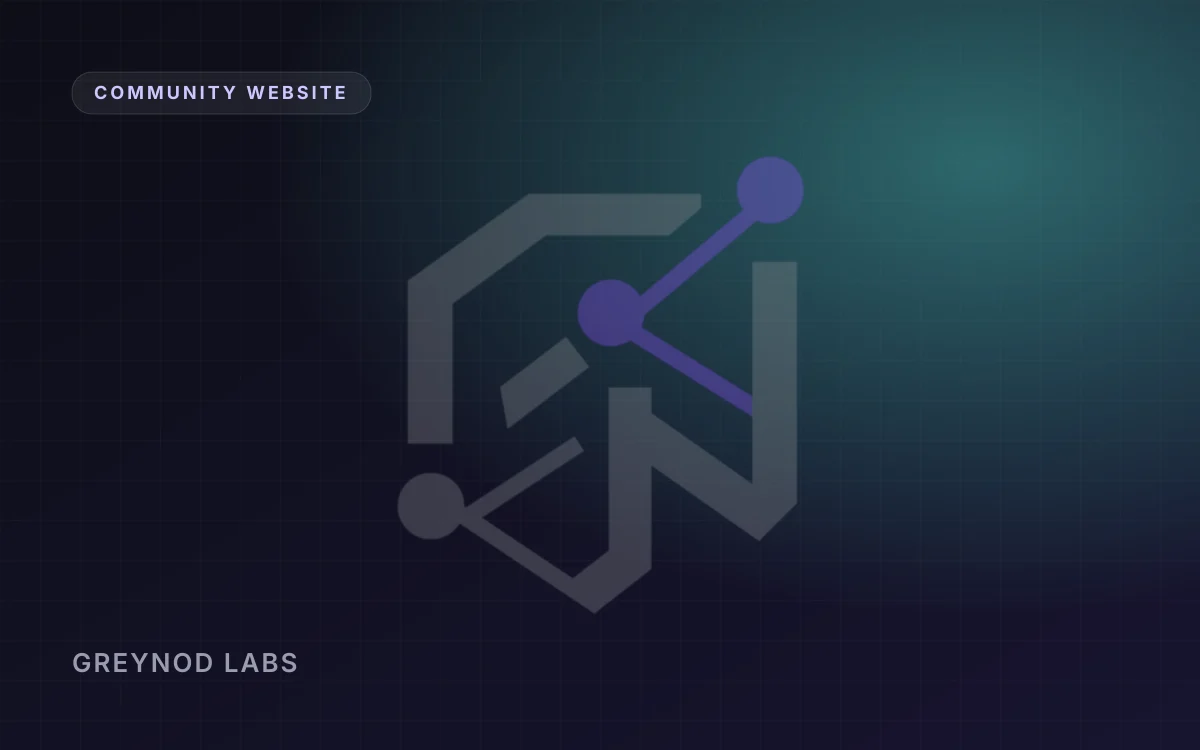 GreyNod Labs project card for Balussery Town Lions Club